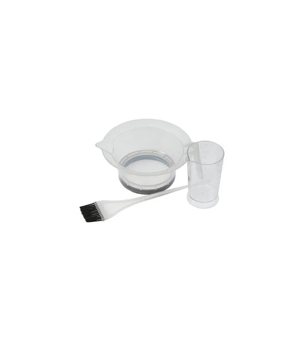 Ensemble de couleurs Sibel transparent 3 pièces