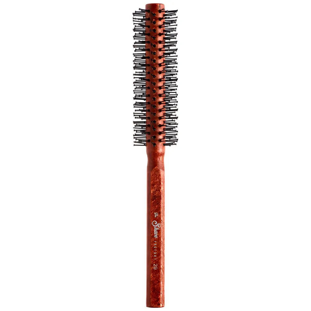 The Shave Factory Round Brush 29 Holz