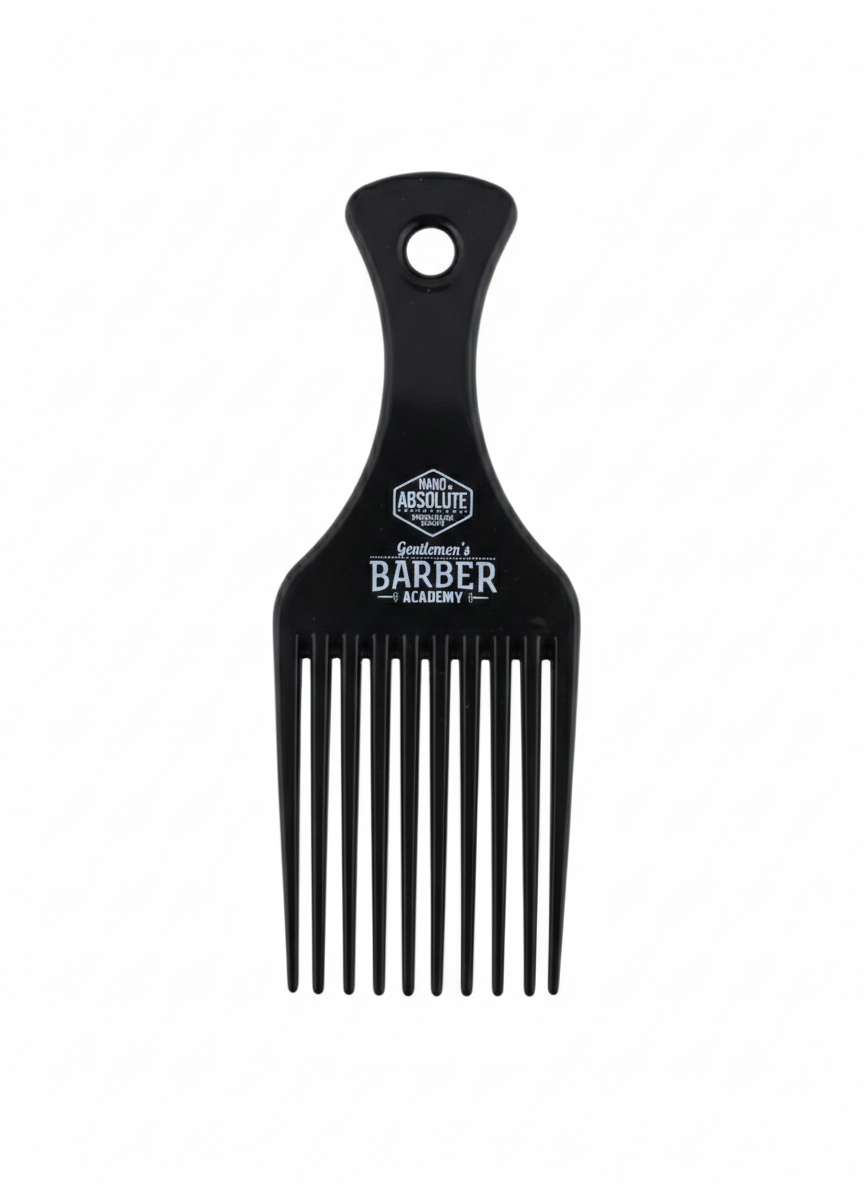 Nano Absolute Barber Comb zwart