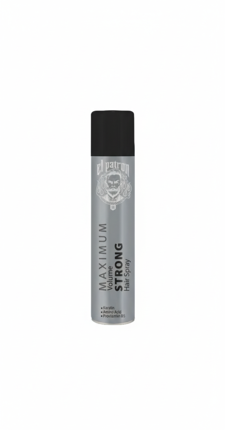 ElPatron Hair Spray – Maximum Volume Strong Hold 400ml