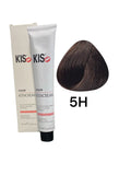 KIS 5.H - Brun noisette clair KeraCream Color Color Hair Dyeam 100ml.