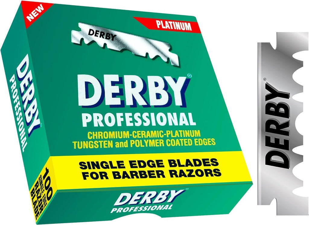 Derby Professionele scheermesjes rozar shaving 3x100 stuks