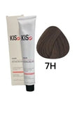 KIS 7.H - Blond noisette moyen KeraCream Color Color Hair Dye 100ml.