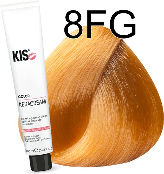 Kis KeraCream Color 100ml 8.FG - Blond Doré