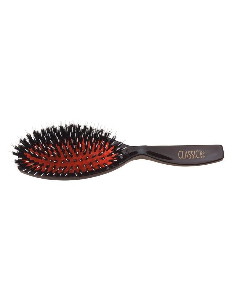 Brosse plate SIBEL Classic 71 pneumatique ovale noire