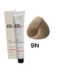 KIS 9N - Blond très clair KeraCream Color Color Hair Dyeam 100ml.