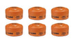 Glorie Aqua Pantenol , brazilian wax , Wax Pliable Styling Oranje met Vitamine B5 en E 6x150 ml