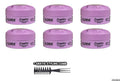 Glorie Professional Wax Pink Boss Pliable Styling Paars met gratis styling kam  6x150 ml