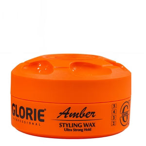 Glorie Aqua Pantenol , brazilian wax , Wax Pliable Styling Oranje met Vitamine B5 en E 6x150 ml