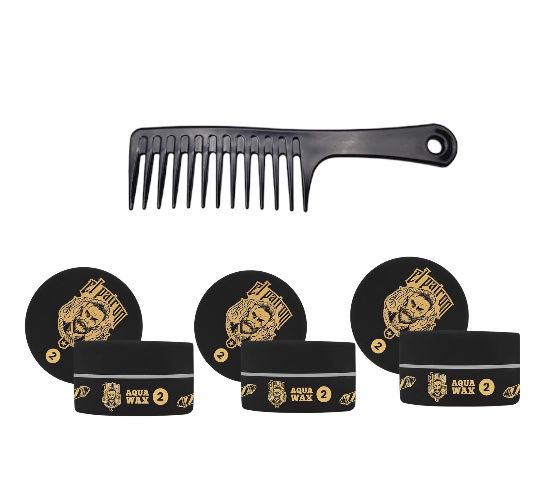 ELPatron haarstyling Aqua wax 2 Met Styling Km Voordeelverpakking 3x 150ml