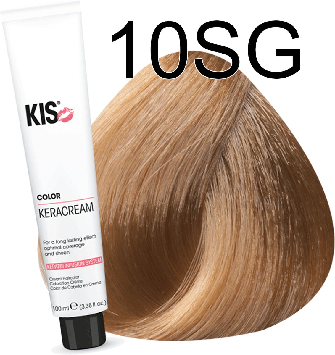 Kis KeraCream Color 100ml 10.SG - Blond Doré Intense