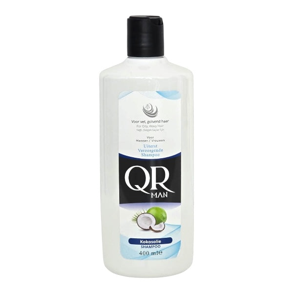 QR MAN SHAMPOO KOKOS OLIE 400 ML
