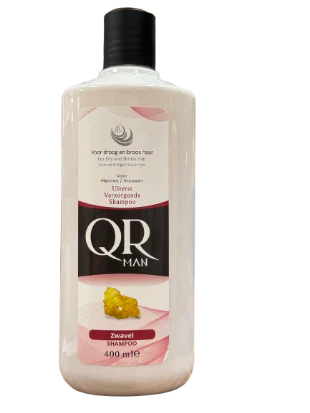 QR MAN SHAMPOO ZWAFEL 400 ML