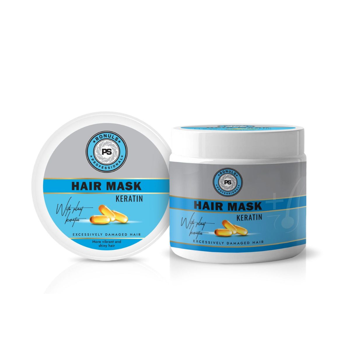 Ronuls Professional Keratin shampoo Hair Oil  Hair Mask  Two Phase Anti Klit Conditioner set