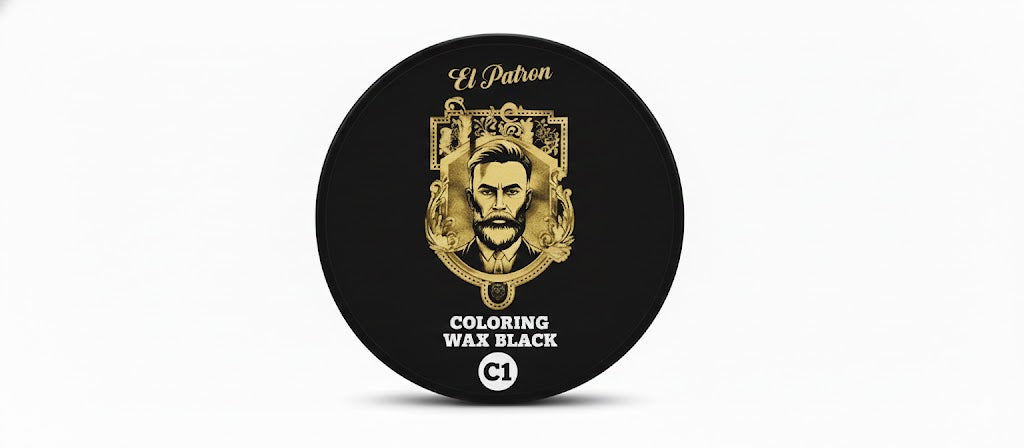 ElPatron Cire Coiffante Colorante Noir -noir - C1