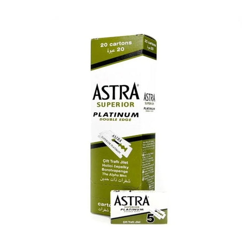Astra scheermesjes Superior Platinum Double Edge Blades – 10x verpakt