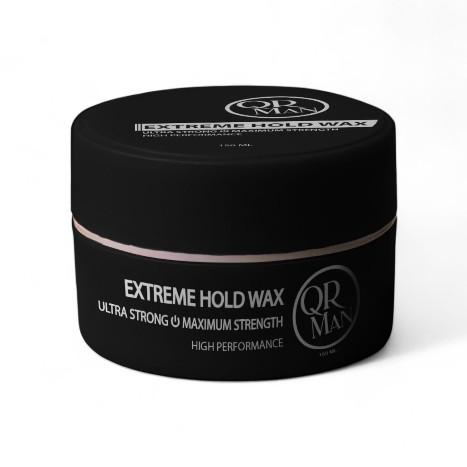 QR MAN black (Zwart) haarstyling wax 150ml