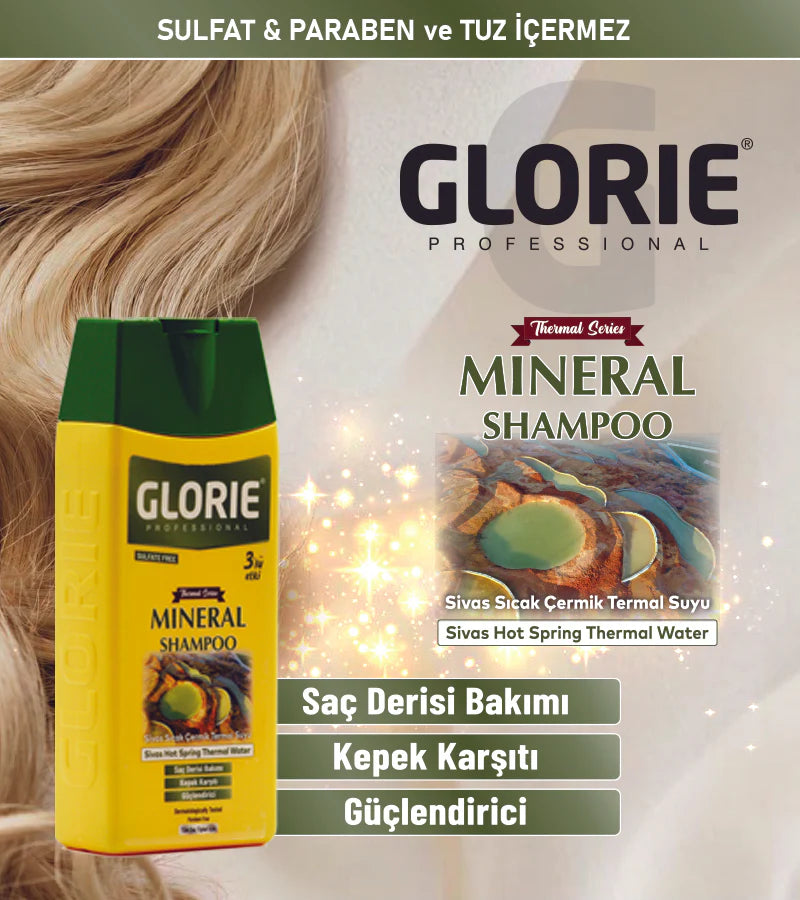 GLORIE Mineral Shampoo 400 ML