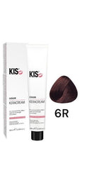KIS 6R - Teinture capillaire rouge KeraCream Color 100ml.