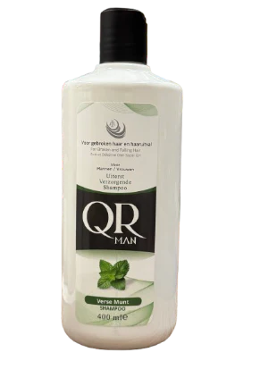 QR-MAN SHAMPOO VERSE MUNT 400 ML