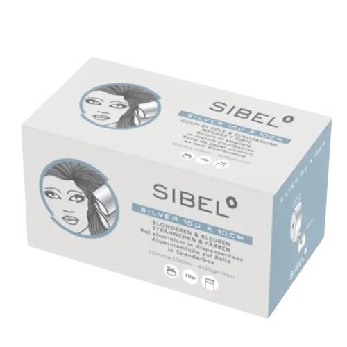 Sibel Aluminium Folie Silver 12cmx100m 480gr