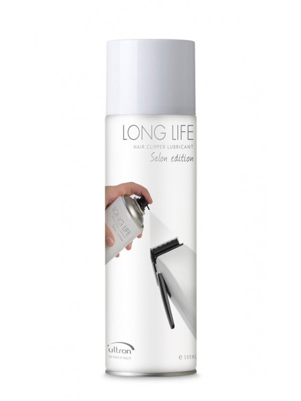 Ultron Long Life Spray mit Haarschneidemaschinen- und Trimmer-Schmieröl 500 ml