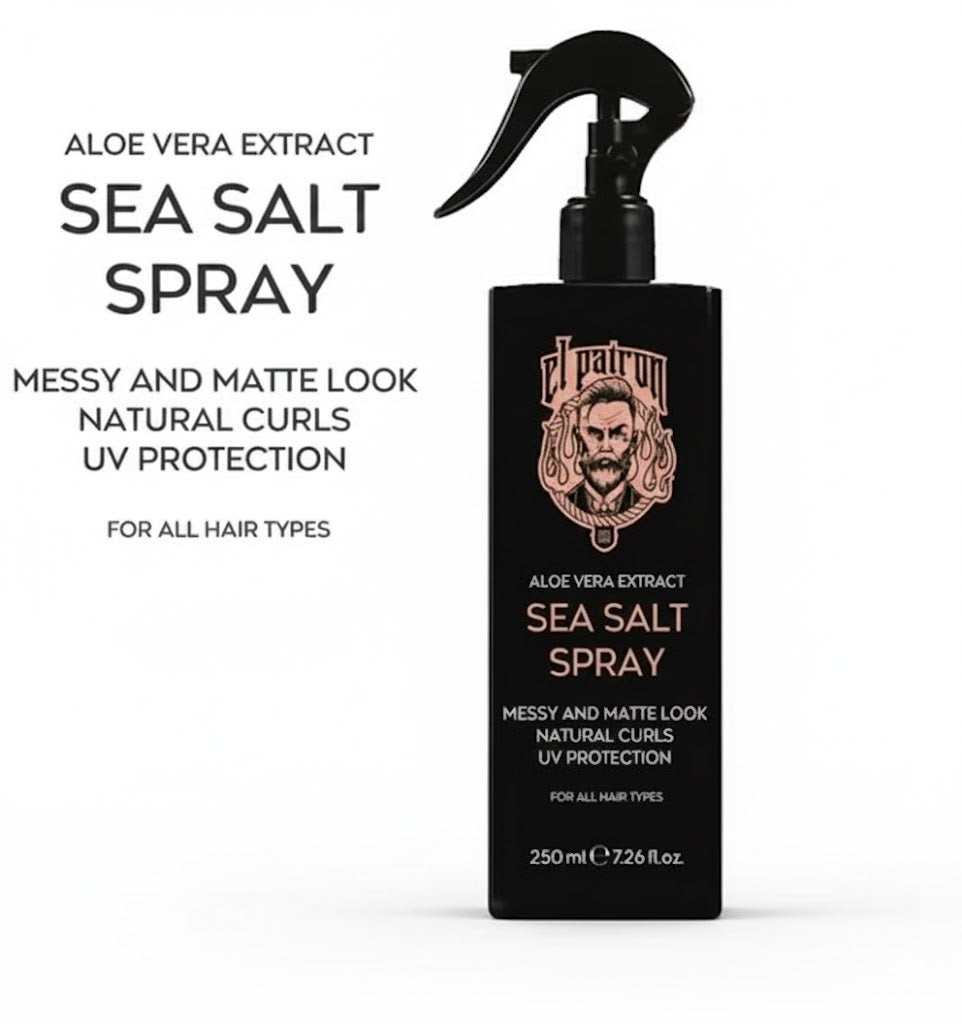 Elpatron salt spray sea salt Haarstyling Spray voor Natuurlijke Golven en Volume met Sterke Fixatie.