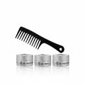 Ronuls Professional haarstyling Spijder wax met styling kam Voordeelverpakking 3x 150ml