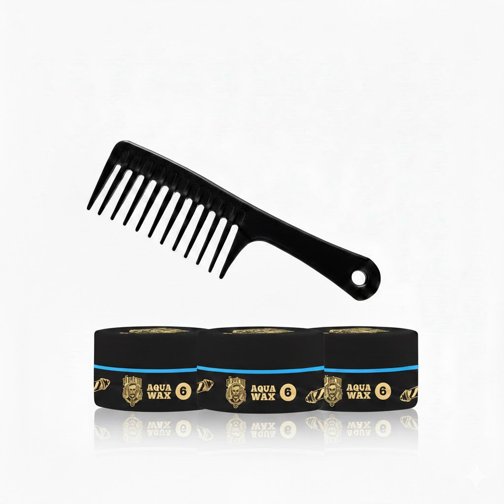 ELPatron haarstyling Aqua wax 6 Met Styling Km Voordeelverpakking 3x 150ml