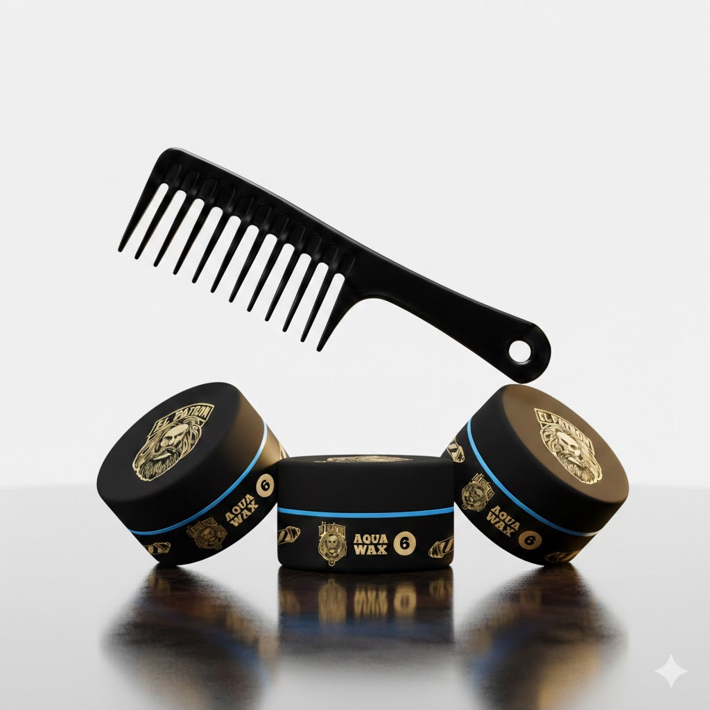ELPatron haarstyling Aqua wax 6 Met Styling Km Voordeelverpakking 3x 150ml